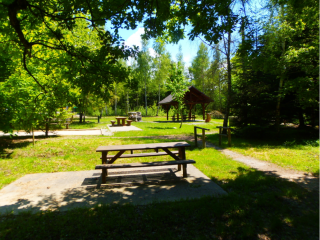 Aire de pique nique parcours santé Choisy