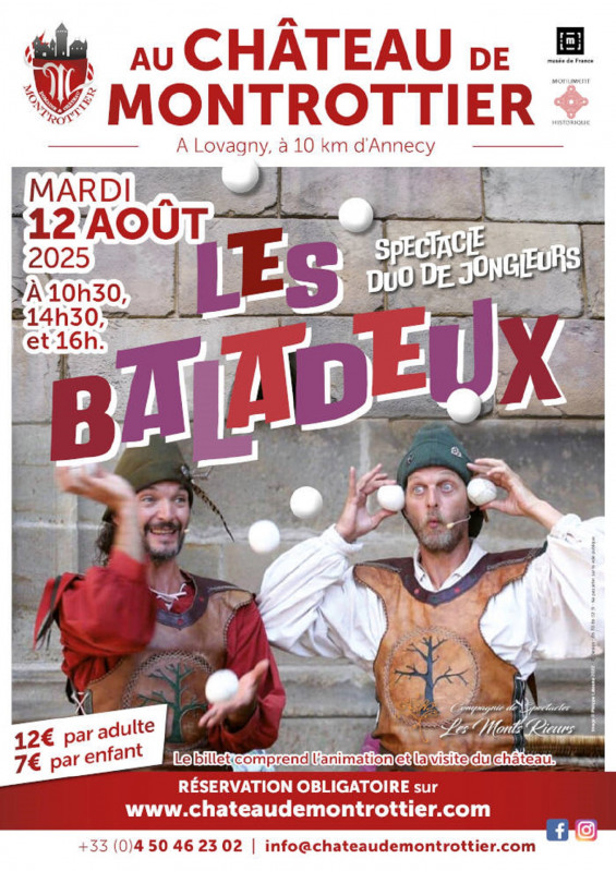 Spectacle duo de jongleurs avec Les Baladeux_Lovagny